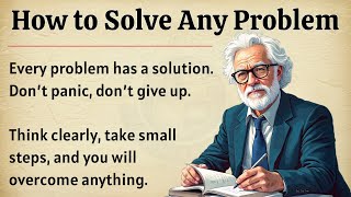 How to Solve Any Problem in Life 🔥 | Think Clear, Stay Strong, Win Every Time | Graded Reader ✅️