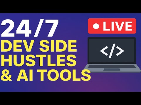24/7 Dev Side Hustles & AI Tools | Code to Cash Livestream