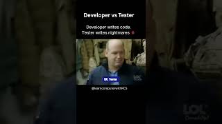 Developer vs Tester 😂The Never-Ending War🤺#shorts @LearnComputerWithRCS
