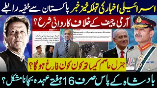 "Shocking news from Israeli and Indian media: Pakistan's secret dealings with Israel."