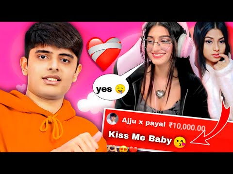 Total Gaming Flirting With Beautiful Streamers 🤣.(TG VIKAS) @PAYALGAMING