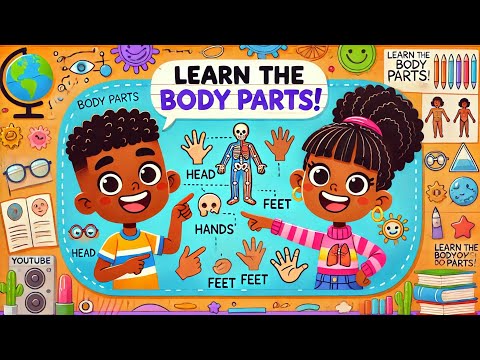 Body Part Song for Children | Kids Vocabulary | #kidslearning #kids #kidseducation