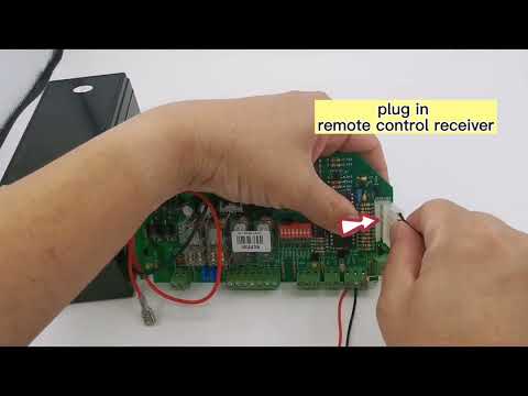How to copy CASA ASIA Sg350 Folding gate keypad to Panel board
