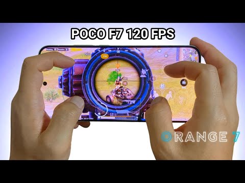 POCO F7 120 FPS GAMEPLAY WITH FPS METER (HANDCAM) BGMI TEST