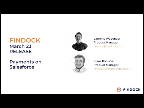 FinDock March 2023 release webinar