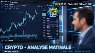 CryptoQuebec Podcast - Crypto Market Analysis for July 28, 2026