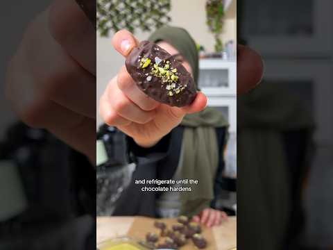 Dubai Chocolate Dates??? #iftar #ramadan