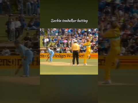 Sachin tendulkar batting style #shorts #viral #cricket