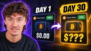 I Tried Mining Bitcoin for FREE for 30 Days