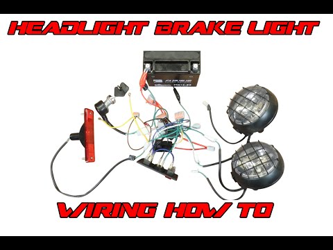EASIEST Way to Wire Lights on Go-Karts, ATVs, Scooters & More!