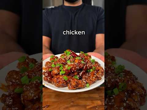 General Tso Chicken 😍🐔 #Shorts