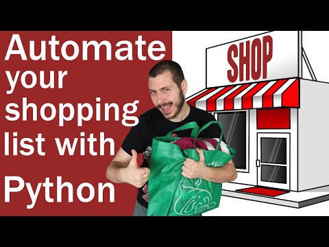 Automate your shopping list with Voice Commands and Email in Python | Speech Recognition