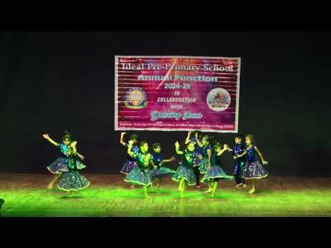 One two three four X Love mera hit hit by little children #annualfunction #dance #kids #cartoon