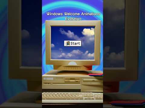 All Windows Animations (Windows 3.1 - Windows 11) #windowsevolution
