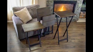Building Folding Tray Tables
