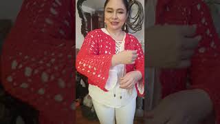 Preciosa torerita ARIRANG, tutorial paso a paso en mi canal de Youtube #crochet #tutorial #moda