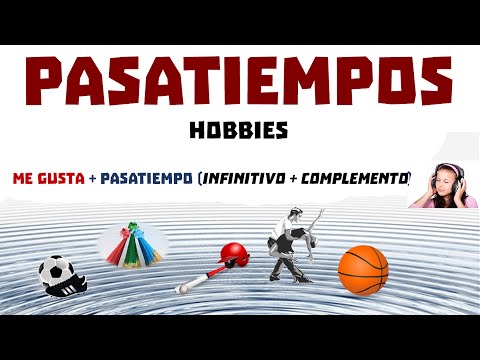 Hobbies in Spanish: Pasatiempos y aficiones en Español - [No] Me gusta (I like & dislike)