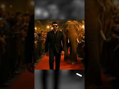 Thala, Thalapathy & Thalaivar Go Paw-some on Red Carpet! 🐾🔥#jananayakan #coolie #ak64