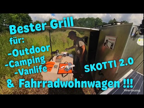 ‼️BESTER GRILL FÜR VANLIFE ‼️Fahrradwohnwagen & Wohnmobil‼️SKOTTI ‼️Outdoor‼️STRAND‼️