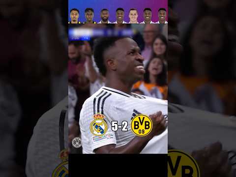 Real Madrid vs Dortmund Champion League