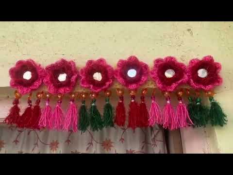 NEW DESIGN TORAN | FLOWER TORAN DESIGN @jaicrochet | TORAN DESIGN |#newdesign | #doorhanging