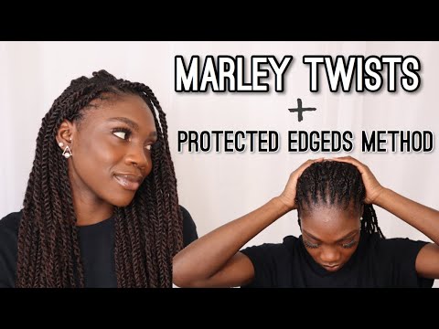 Step by Step Marley Twist Tutorial For Beginners + Protected Edges Method