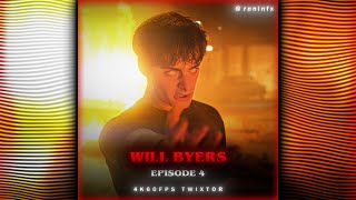 WILL BYERS | SEASON 5 EP 4 FINALE | 4K60FPS TWIXTOR | FREE CLIPS