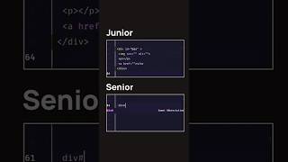 Junior Vs Senior Developer #programming #html #javascript #webdevelopment #html5 #webdesign  #css3