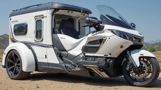 “2025 Honda Gold Wing Electric Trike Camper — The Future of Touring Has Arrived!”
