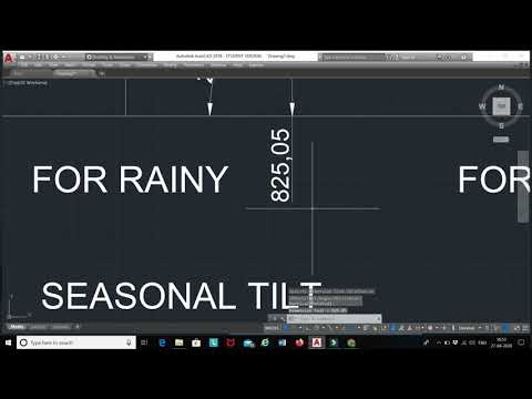 SELECTION OF SOLAR TILT ANGLE, IMPACT ON STRUCTURE COSTING AND ABOUT PITCH