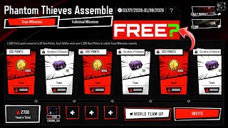 CODM Phantom Thieves Assemble Event: Get 4000+ COD POINTS FREE! 🤯