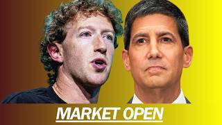 IT'S TIME FOR KEVIN WARSH TO MAKE A DESICISION, ZUCKERBERG REJECTS THE AI SLOW DOWN | MARKET OPEN