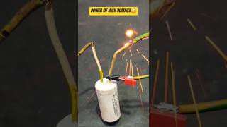 High Voltage Testing in Action⚡#PowerTest #HighVoltage #ElectricityExperiment #StaySafe #shortvideo