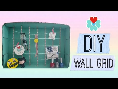 〖Jewelbits〗DIY Wall Grid Organizer | Cheap Dorm Decor !