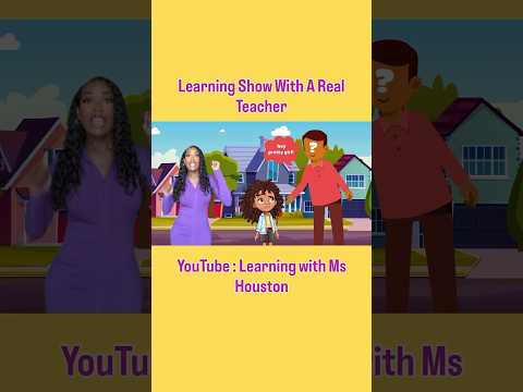 Stranger Danger Song and Houston ! Do you know about stranger danger ? #MsHouston #shorts