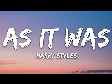 Harry Styles - As It Was (Lyrics) Cinematic