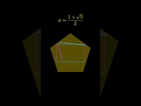 The Golden Ratio Appears Mysteriously 🫣