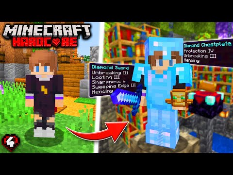 I Became INVINCIBLE In Hardcore Minecraft! (#4)