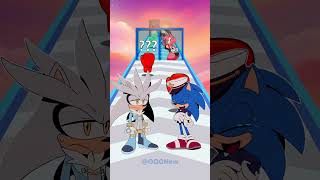 New Kiss or Punch Run: Sonic vs. Silver Day 10 Challenge! #SonicTheHedgehog #Sonic #Shorts