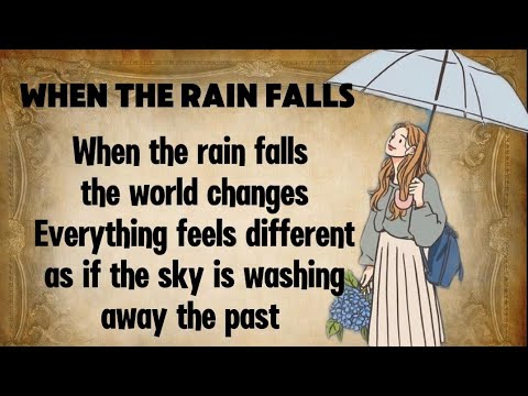When The Rain Falls | English Story #interstingstories #learnenglishthroughstory #gradedreader