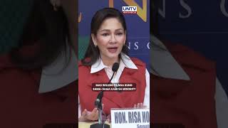 Sen. Imee at Sen. Hontiveros, sang-ayon sa SALN reveal at lifestyle check ng mga mambabatas