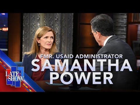 Why Do We Need USAID? Stephen Talks To Samantha Power, Fmr. USAID Administrator