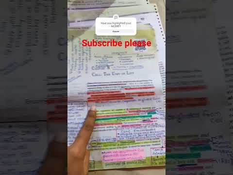 Is highlighting NCERT important#ncert  #highlights #biology