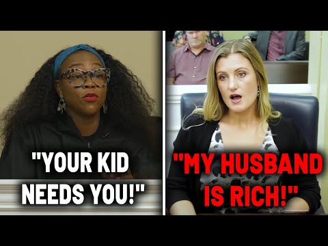 Judge FORCES Her to Pay, When Rich Mom Cries..