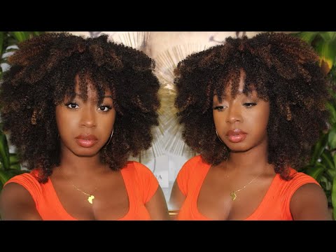 Affordable Clip ins 4C Hair by Outre Update| Natural Hair Clip In, Protective Styes, Outre Clip Ins