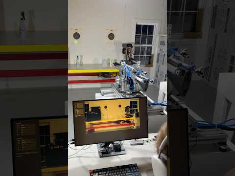 Quick demo of the Python Tkinter GUI, connects to the ESP32 via websocket #python #robotics