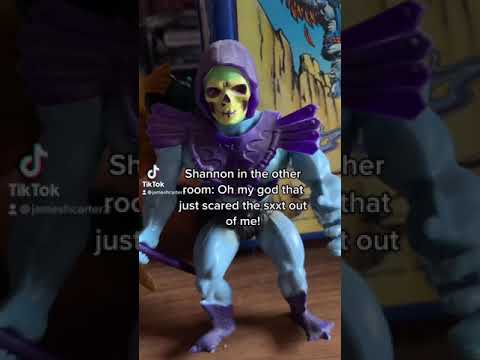When #skeletor shows up unannounced.
