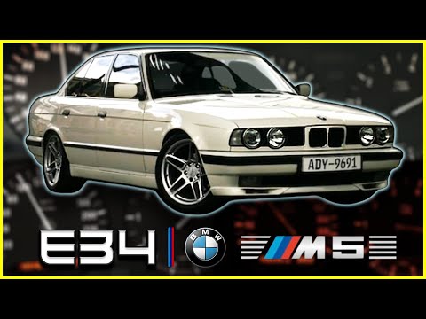 BMW 5 Series E34 (0-100 KM/H) (0-60 MPH) ACCELERATION BATTLE