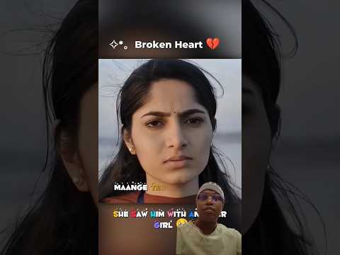 Broken Heart 💔👈😭(Lyrics video) Ranjhan #love​#sad​#shorts​ #shortsvideo​#broken​#lovestatus​ #couple