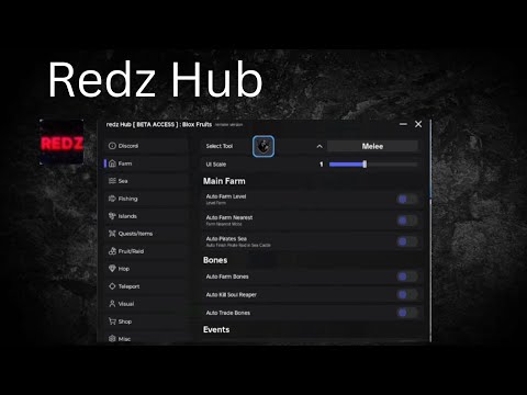 🔥 Redz Hub is BACK! | Blox Fruits [BETA VERSION] Script Showcase (Keyless)